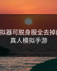 真人模拟器可脱身服全去掉的游戏，真人模拟手游