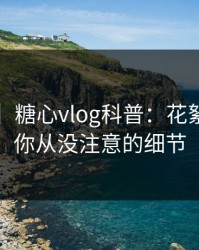 【速报】糖心vlog科普：花絮背后7个你从没注意的细节